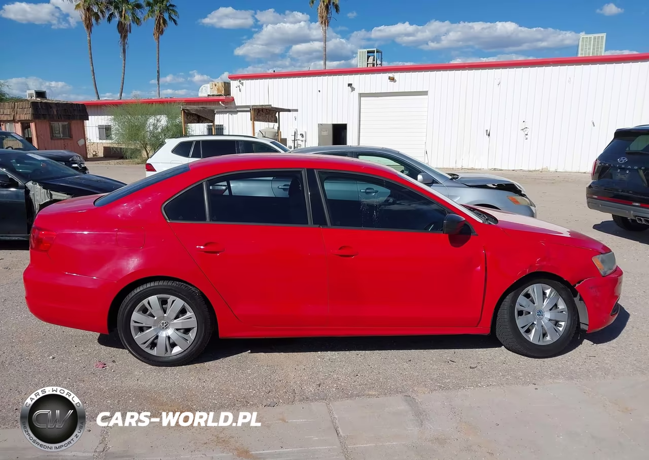 2012 Volkswagen Jetta 2.0L S VIN:3VW1K7AJ6CM341593 - 13