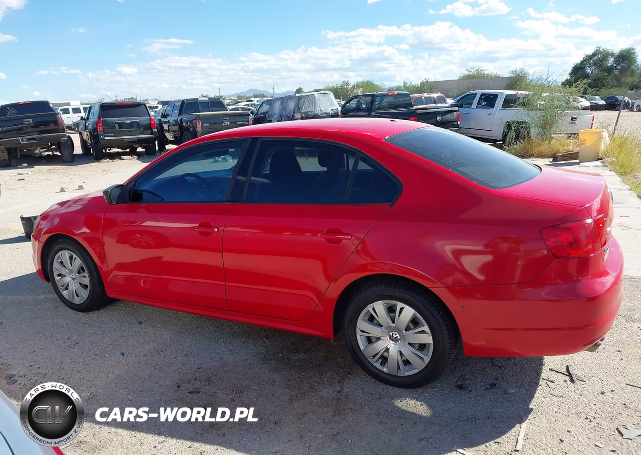 2012 Volkswagen Jetta 2.0L S VIN:3VW1K7AJ6CM341593 - 14