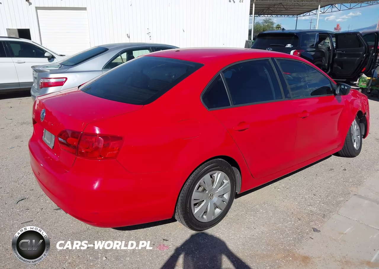 2012 Volkswagen Jetta 2.0L S VIN:3VW1K7AJ6CM341593 - 4