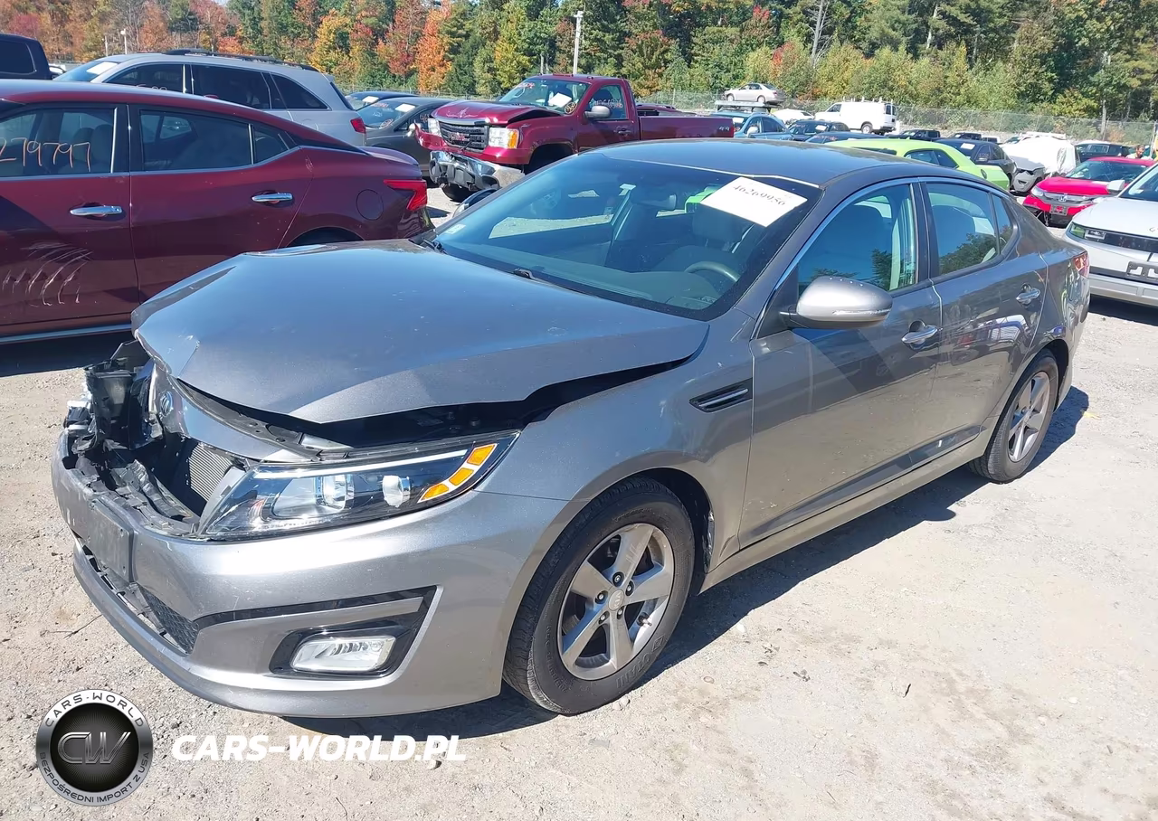 2015 Kia Optima Lx VIN:5XXGM4A72FG372565 - 2