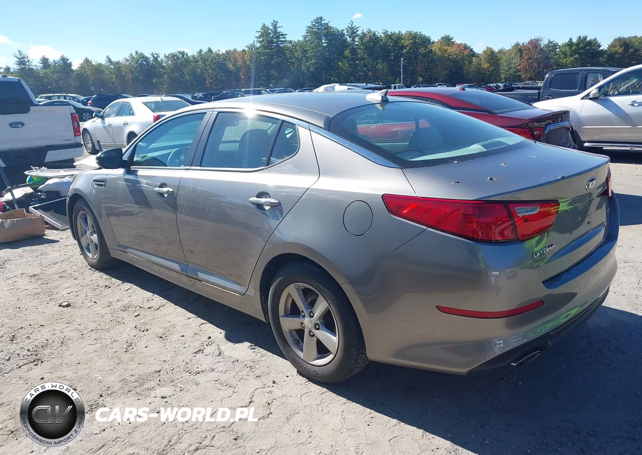 2015 Kia Optima Lx VIN:5XXGM4A72FG372565 - 3