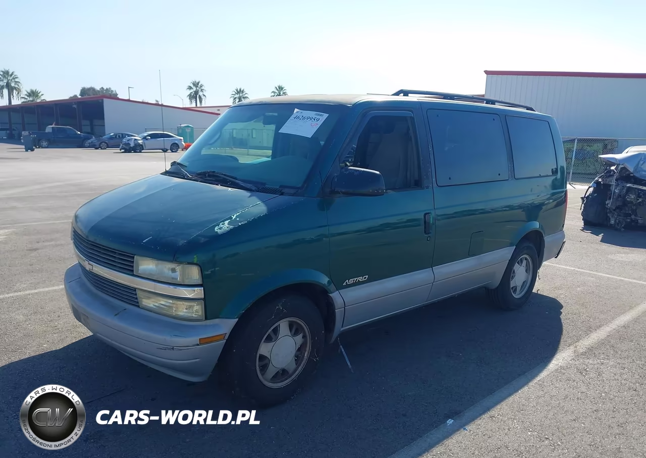2000 Chevrolet Astro VIN:1GNDM19W9YB124911 - 2
