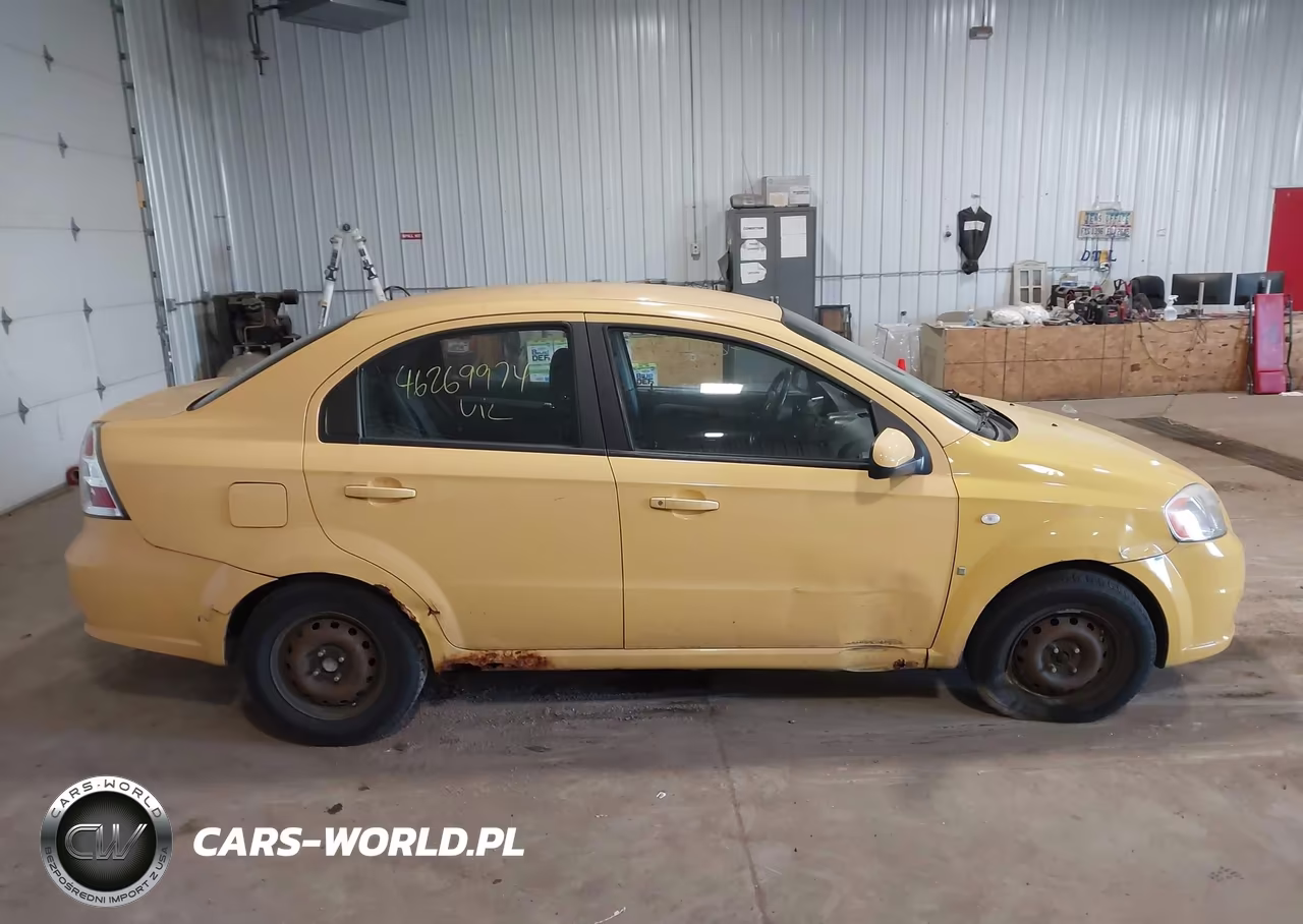 2008 Chevrolet Aveo Ls VIN:KL1TD56668B237609 - 12