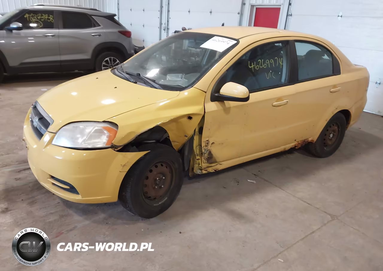 2008 Chevrolet Aveo Ls VIN:KL1TD56668B237609 - 2