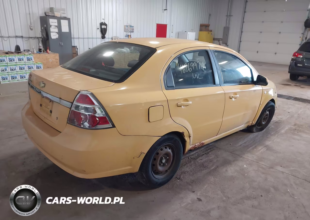 2008 Chevrolet Aveo Ls VIN:KL1TD56668B237609 - 4
