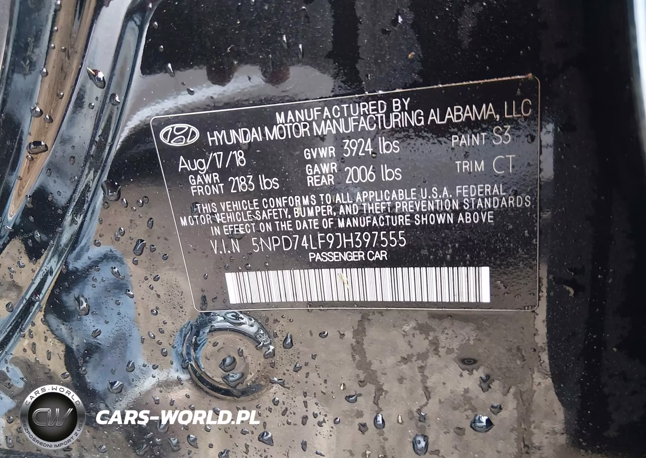 2018 Hyundai Elantra Se VIN:5NPD74LF9JH397555 - 9