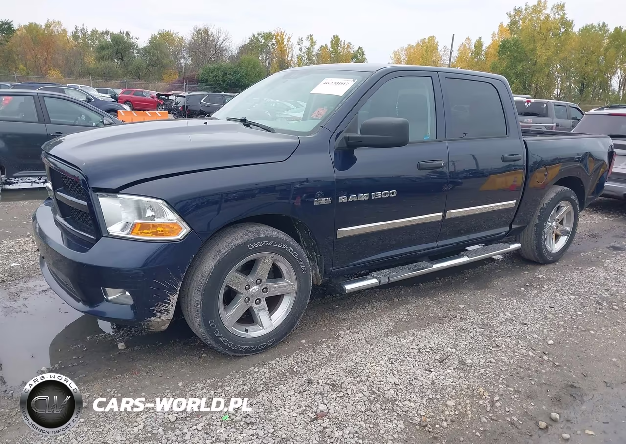 2012 Ram 1500 Express VIN:1C6RD7KT3CS286325 - 2