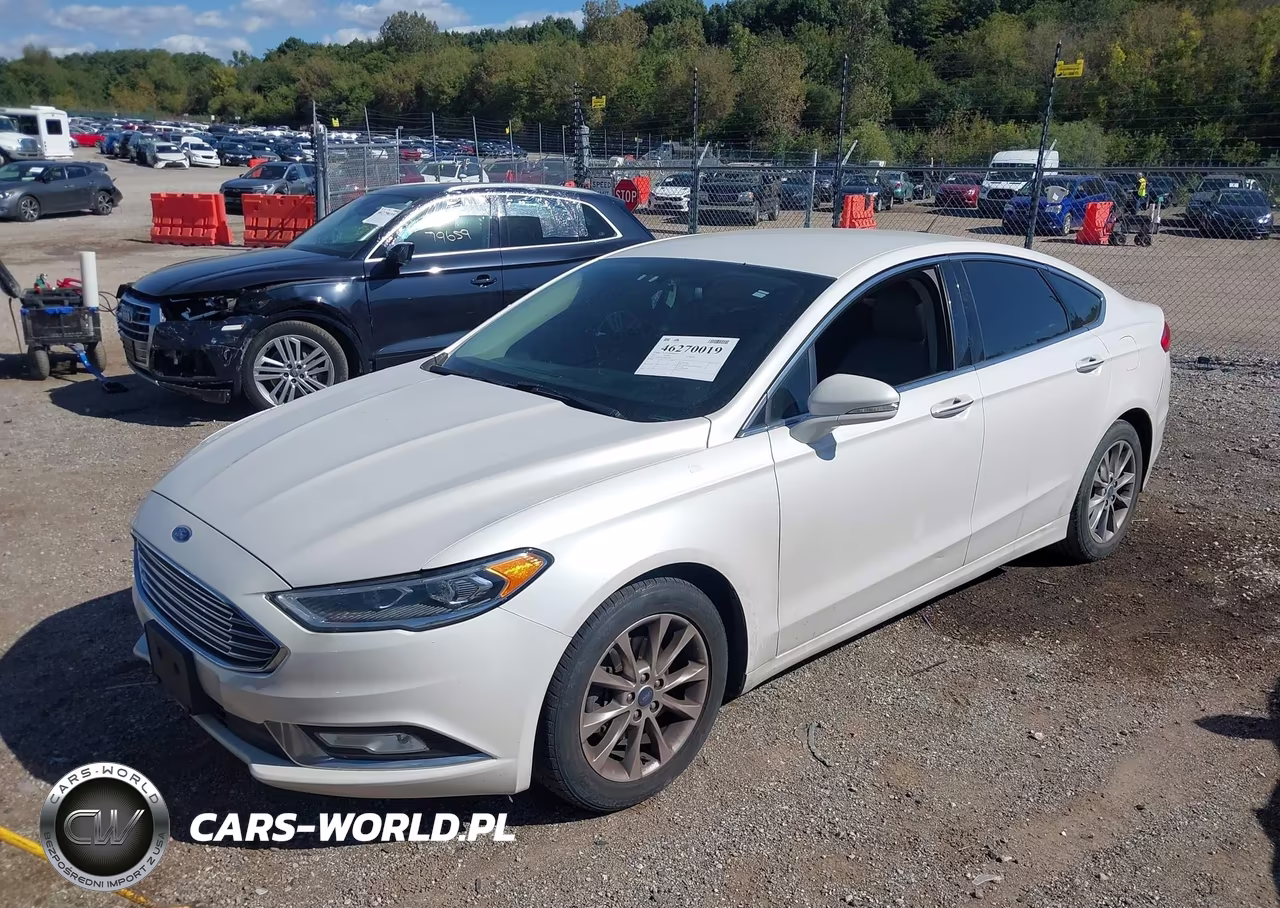 2017 Ford Fusion Se VIN:3FA6P0HDXHR390748 - 2