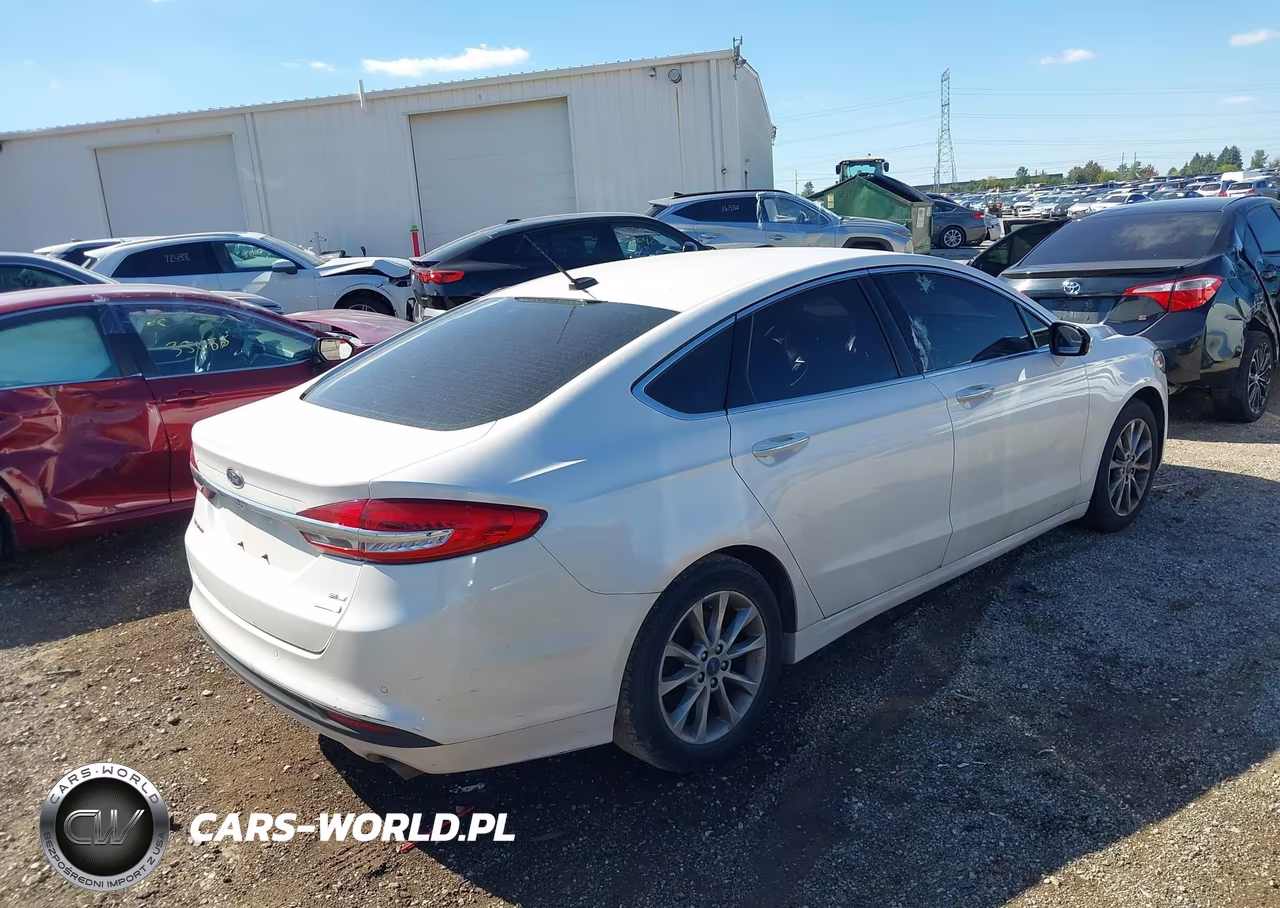 2017 Ford Fusion Se VIN:3FA6P0HDXHR390748 - 4