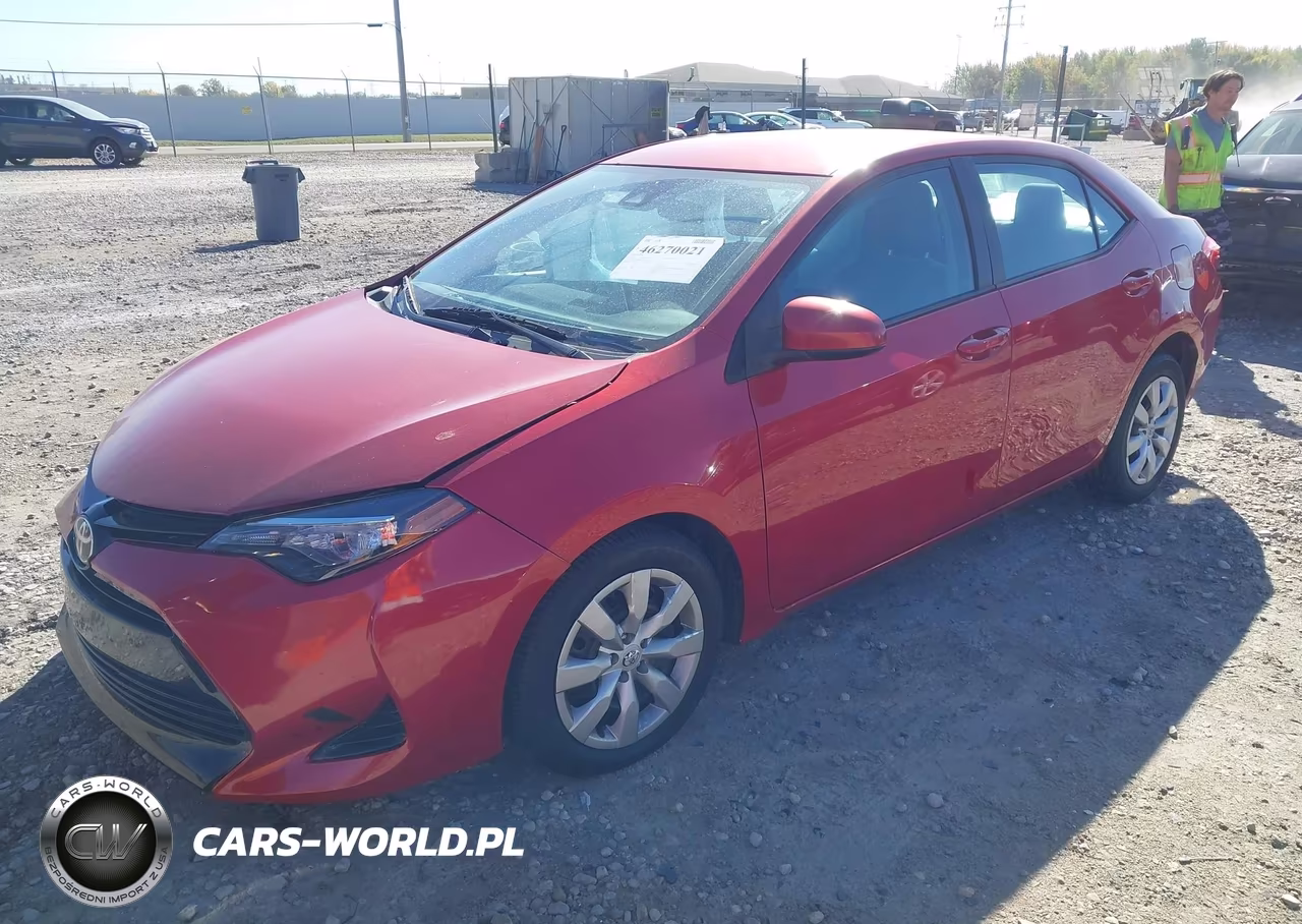 TOYOTA COROLLA L VIN:2T1BURHE4HC835926 - 2