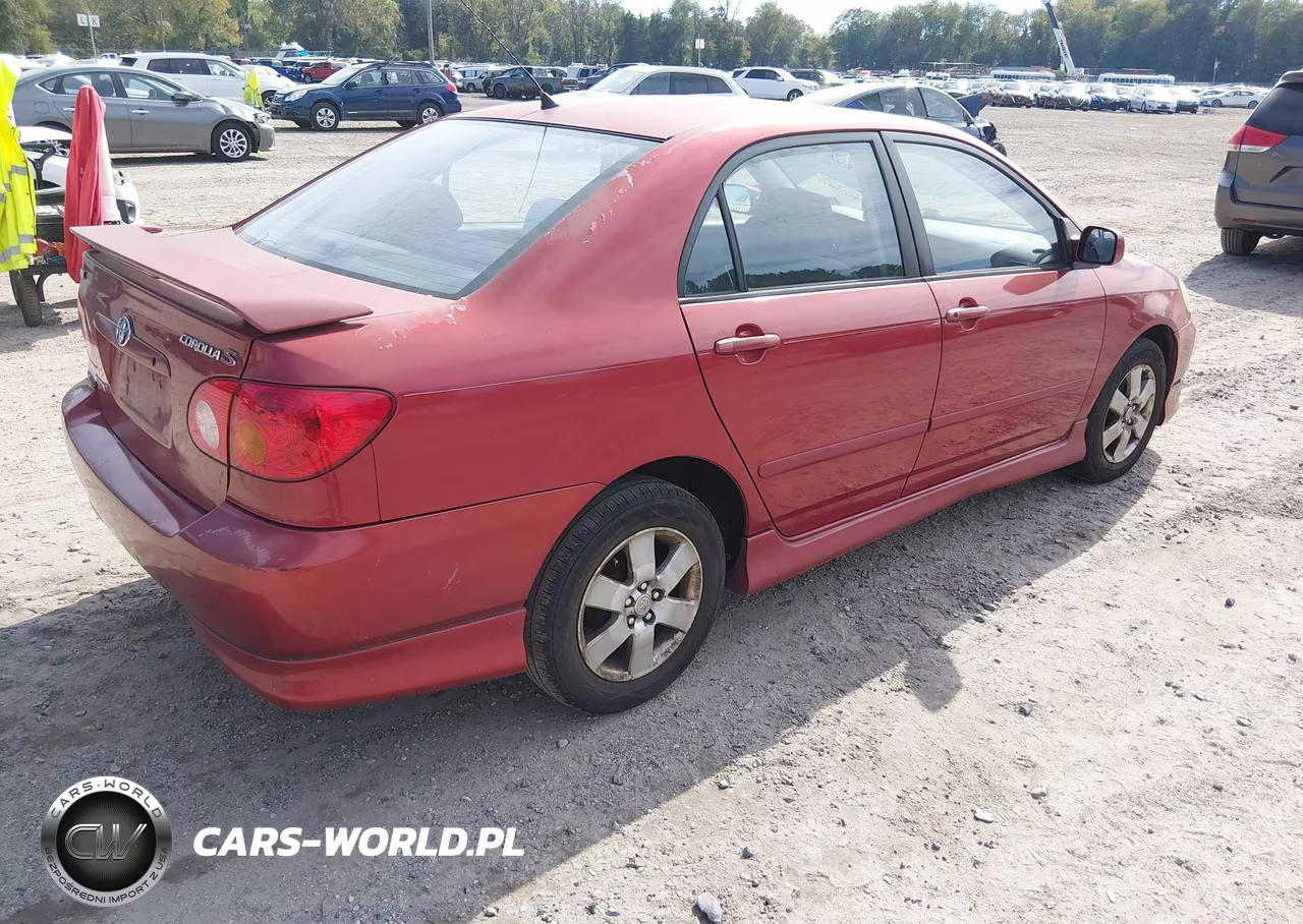 2003 Toyota Corolla S VIN:2T1BR38E43C165477 - 4
