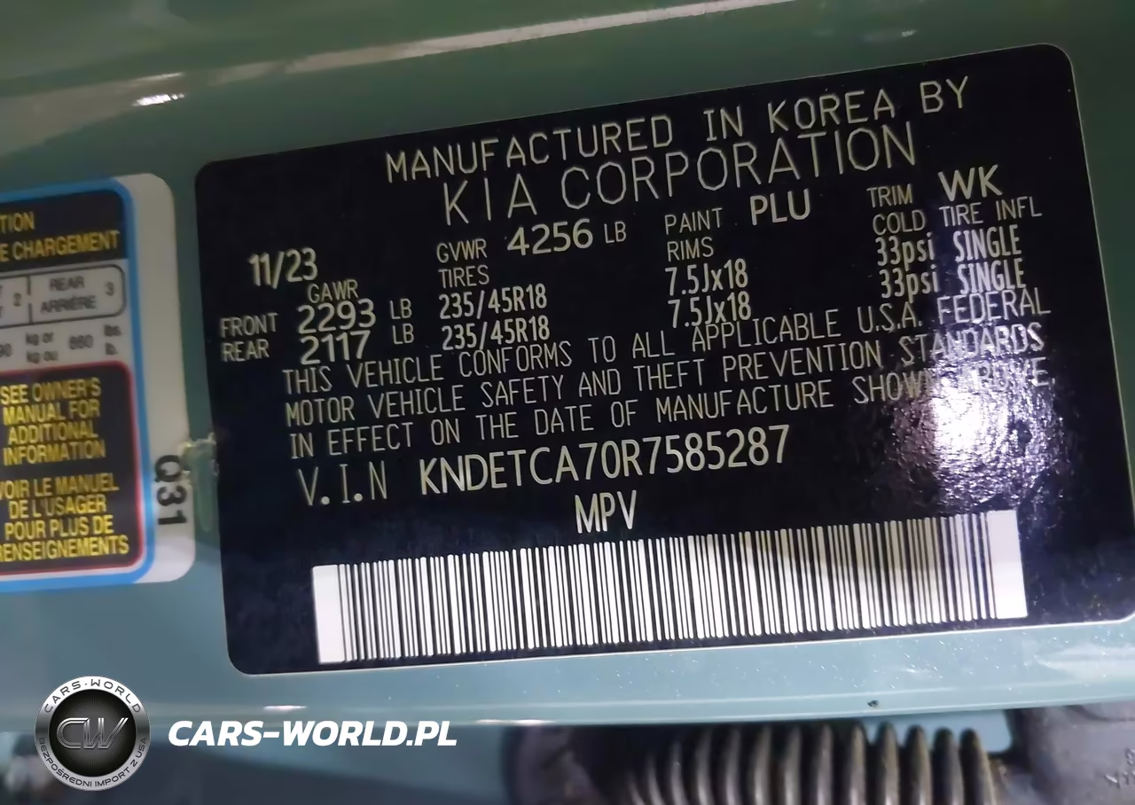 2024 Kia Seltos Sx Turbo VIN:KNDETCA70R7585287 - 9