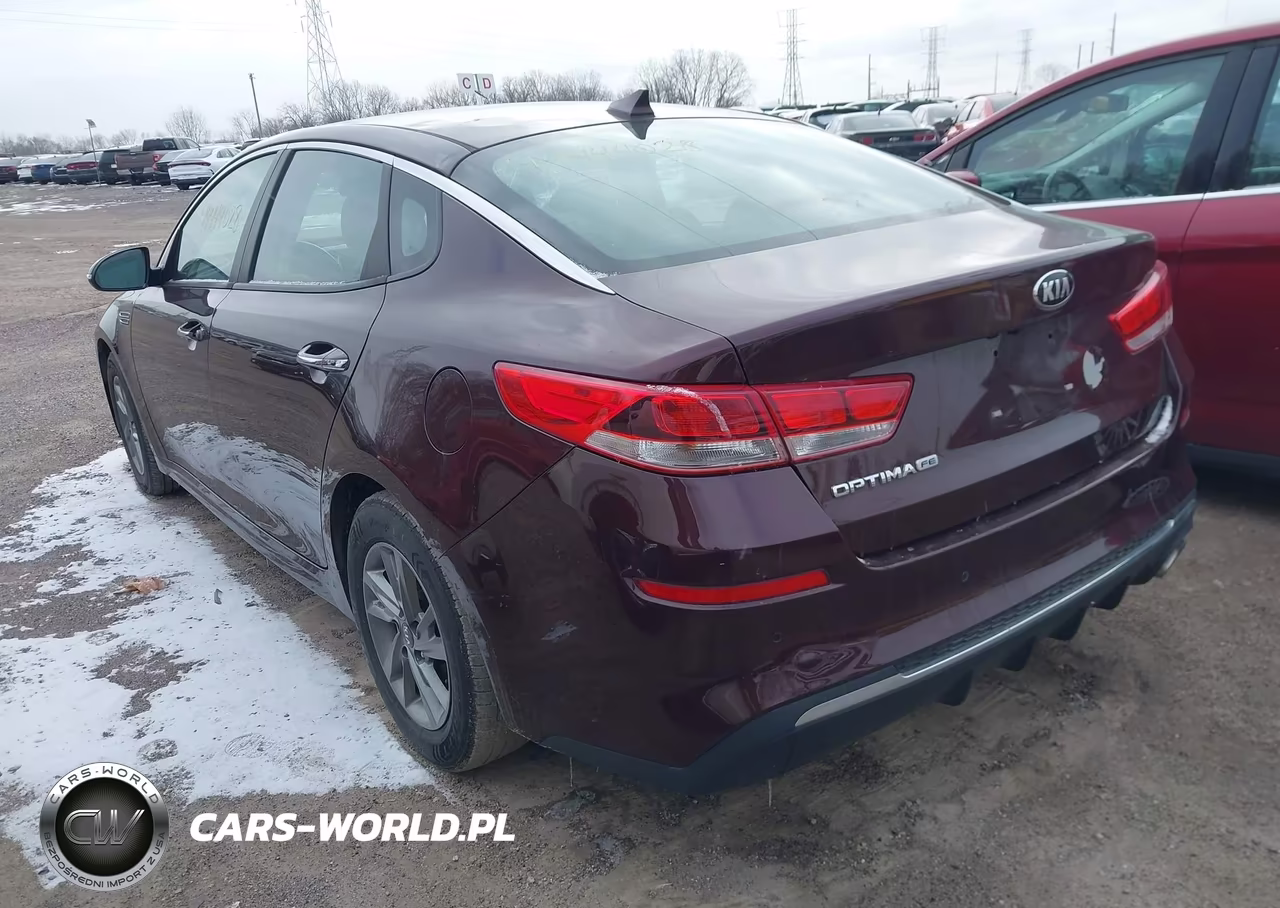 2019 Kia Optima Lx VIN:5XXGT4L33KG283370 - 3