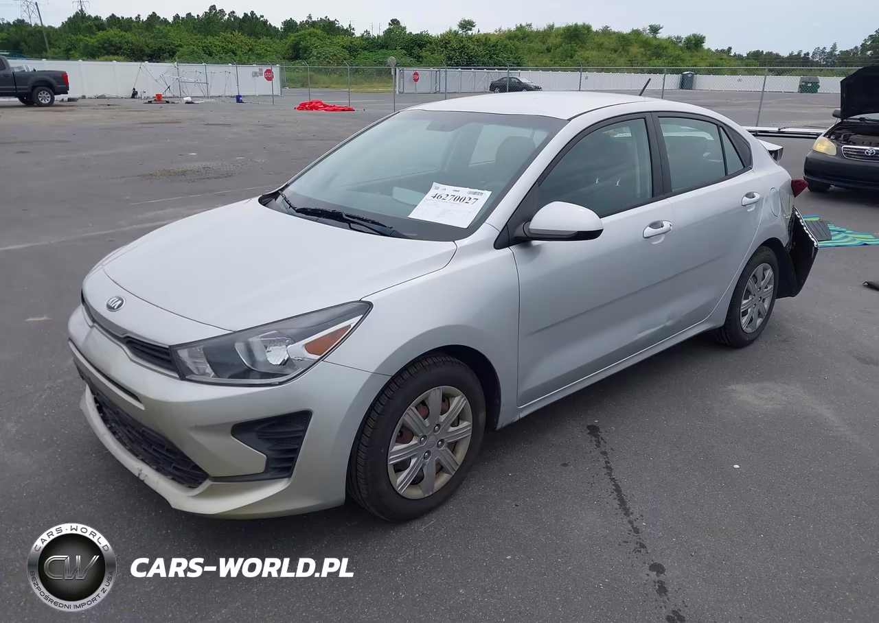 2021 Kia Rio S VIN:3KPA24AD9ME430985 - 2