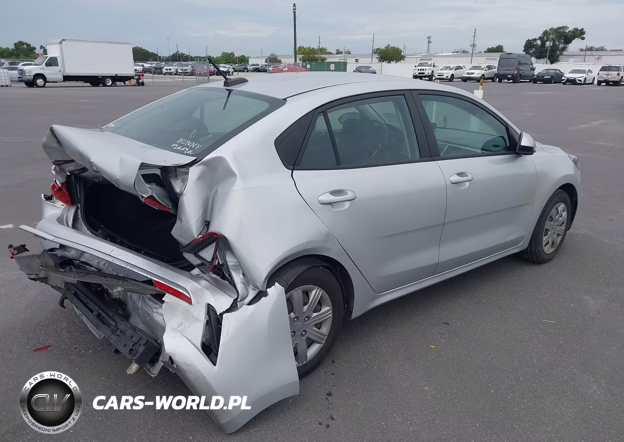 2021 Kia Rio S VIN:3KPA24AD9ME430985 - 4