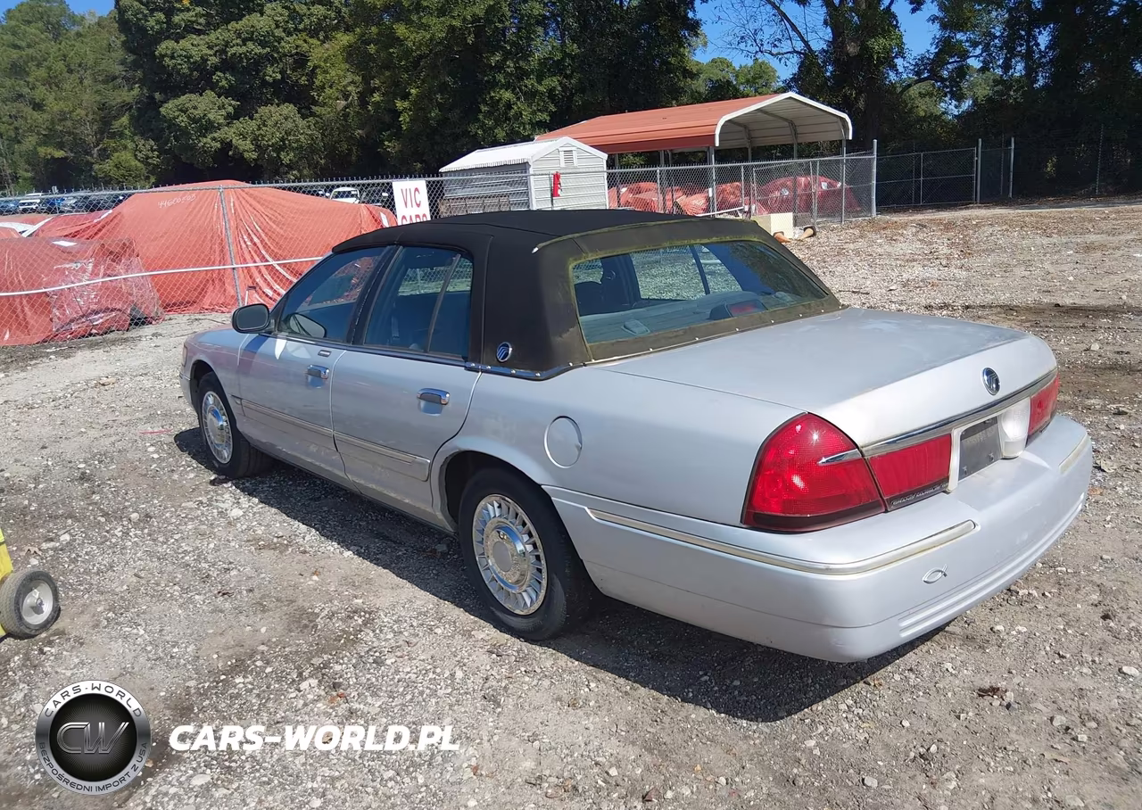2000 Mercury Grand Marquis Gs VIN:2MEFM74W8YX651880 - 3