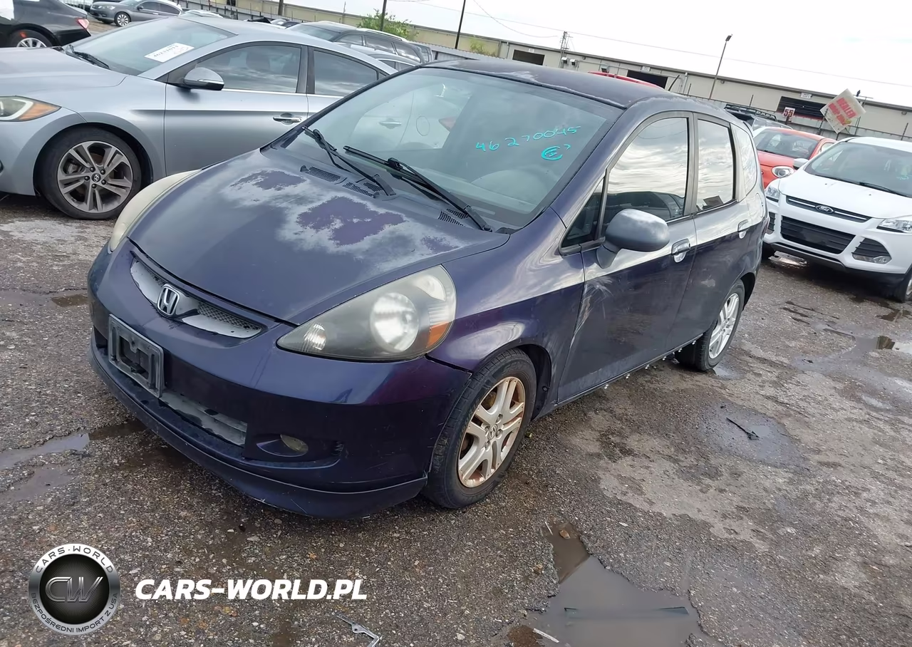 2008 Honda Fit Sport VIN:JHMGD38608S014833 - 2