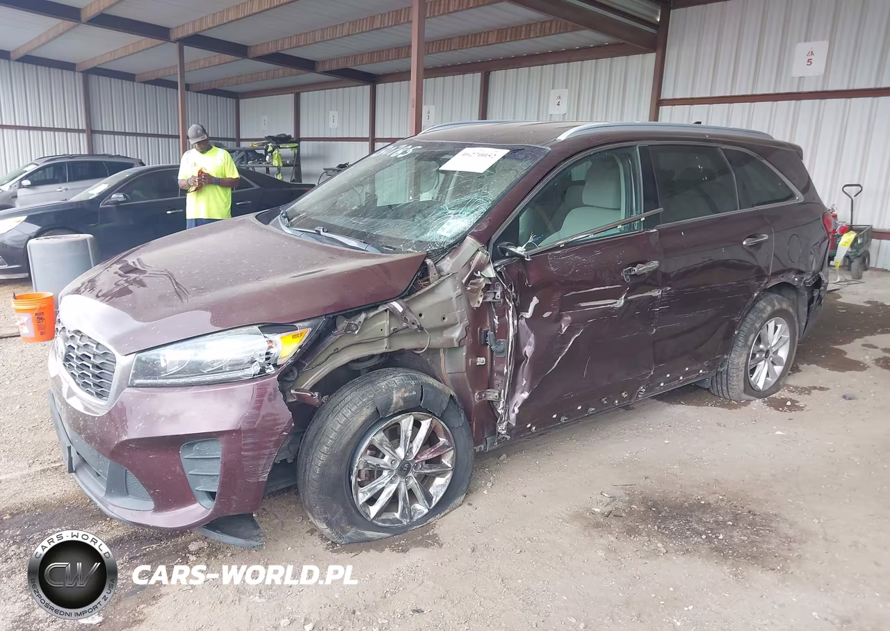 2019 Kia Sorento 2.4L Lx VIN:5XYPG4A30KG555294 - 2