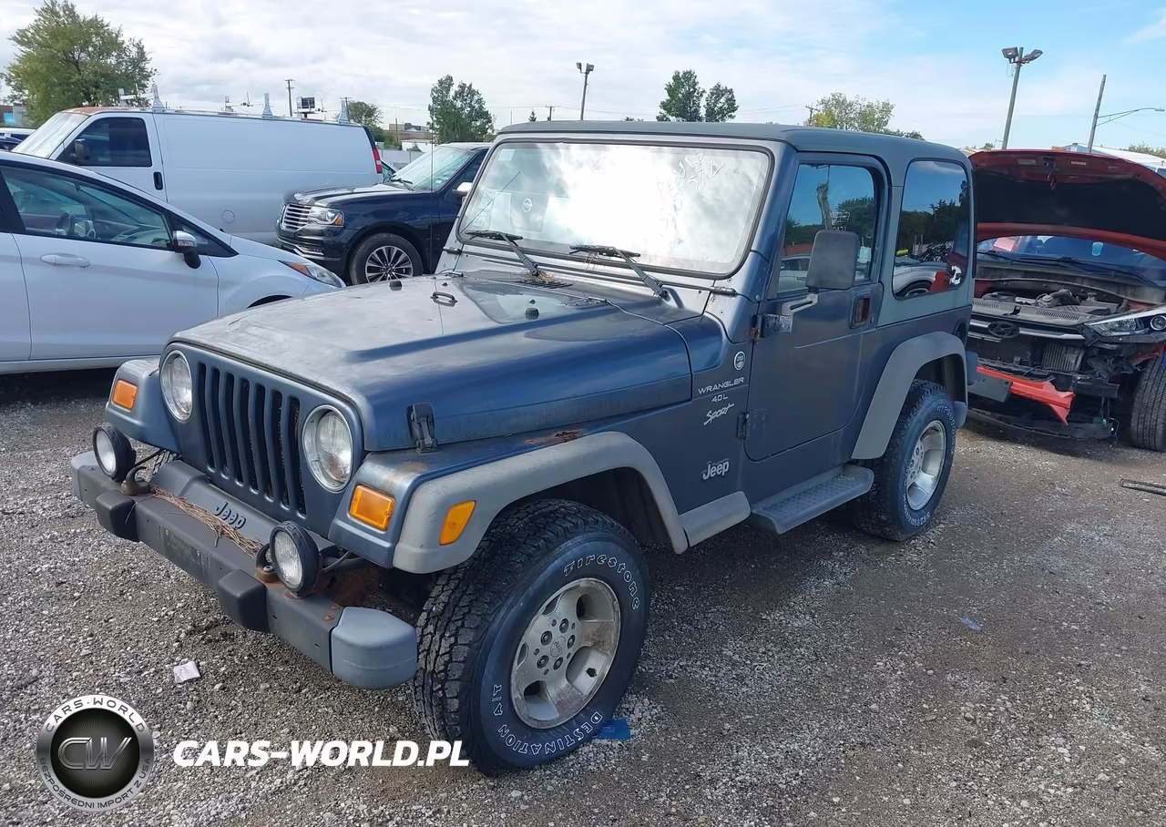 2001 Jeep Wrangler Sport VIN:1J4FA49SX1P339824 - 2