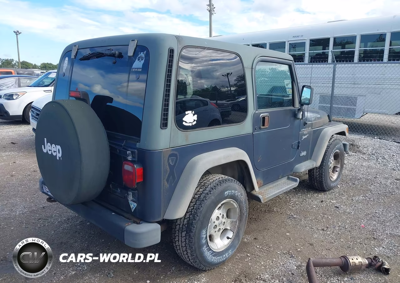 2001 Jeep Wrangler Sport VIN:1J4FA49SX1P339824 - 4