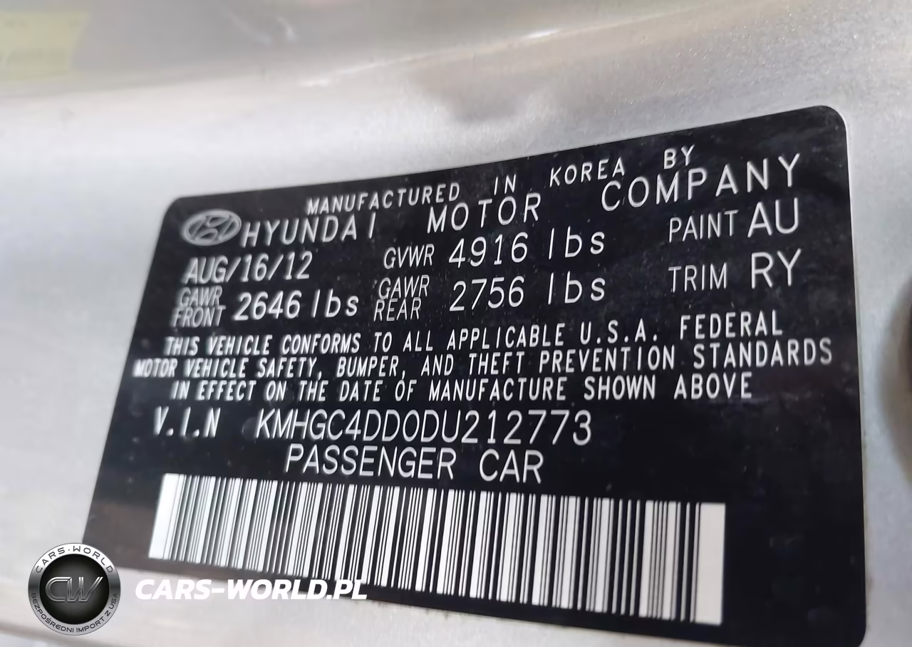 2013 Hyundai Genesis 3.8 VIN:KMHGC4DD0DU212773 - 9