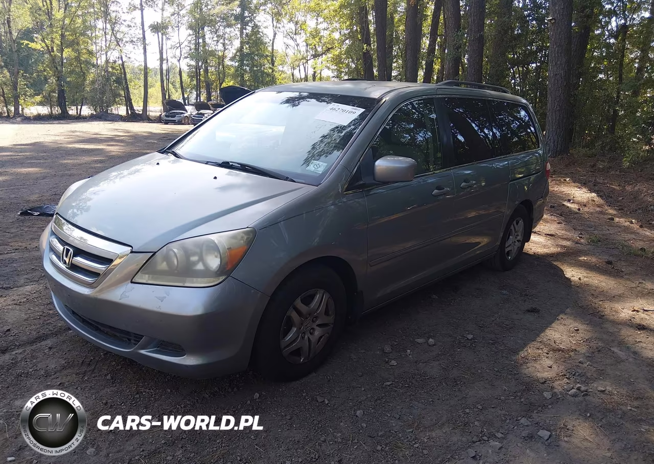 2007 Honda Odyssey Ex VIN:5FNRL38497B028575 - 2