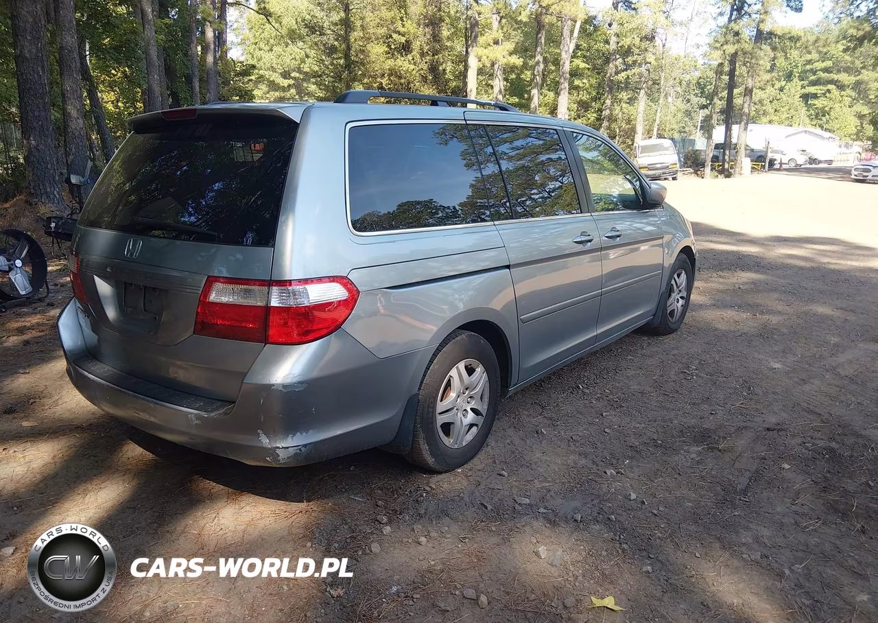 2007 Honda Odyssey Ex VIN:5FNRL38497B028575 - 4