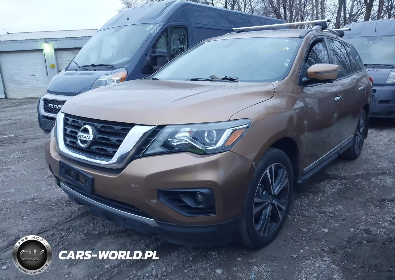 2017 Nissan Pathfinder Platinum VIN:5N1DR2MM3HC612540 - 2