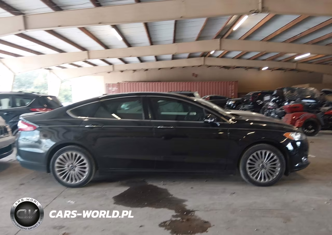 2016 Ford Fusion Titanium VIN:3FA6P0K95GR334073 - 13