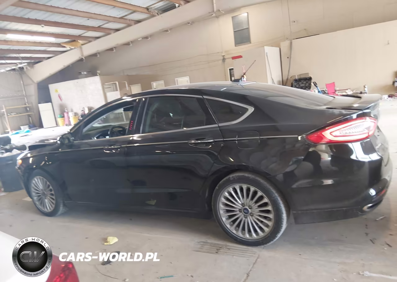 2016 Ford Fusion Titanium VIN:3FA6P0K95GR334073 - 14