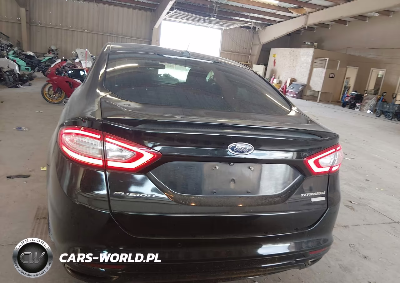 2016 Ford Fusion Titanium VIN:3FA6P0K95GR334073 - 16