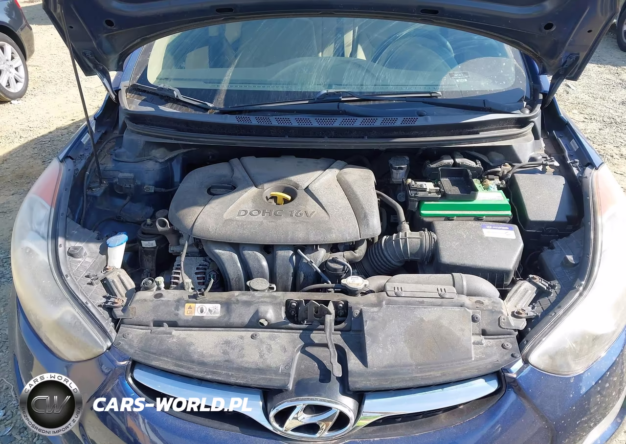 2013 Hyundai Elantra Gls VIN:KMHDH4AE9DU523538 - 10
