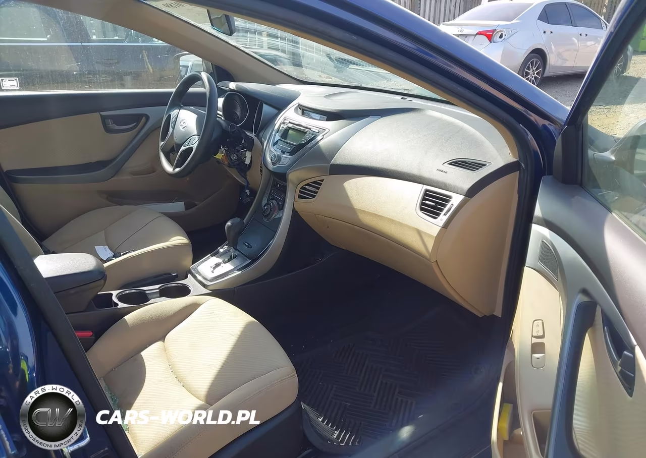 2013 Hyundai Elantra Gls VIN:KMHDH4AE9DU523538 - 5