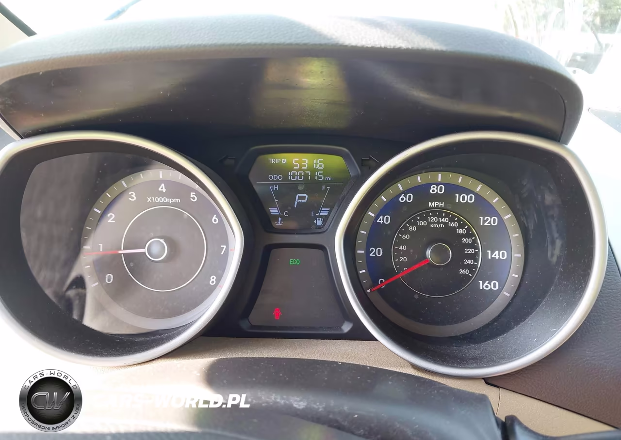 2013 Hyundai Elantra Gls VIN:KMHDH4AE9DU523538 - 7