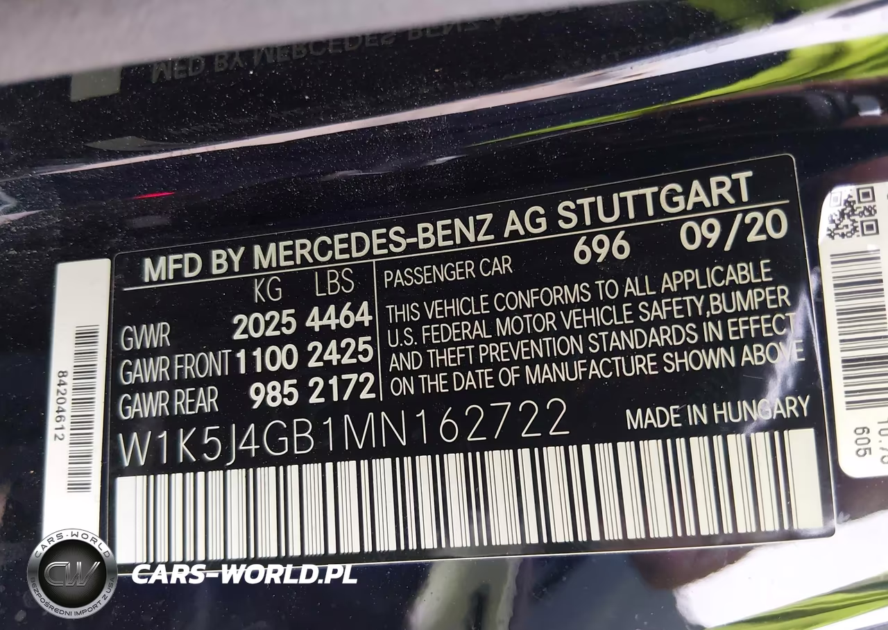 2021 Mercedes-Benz Cla 250 VIN:W1K5J4GB1MN162722 - 9