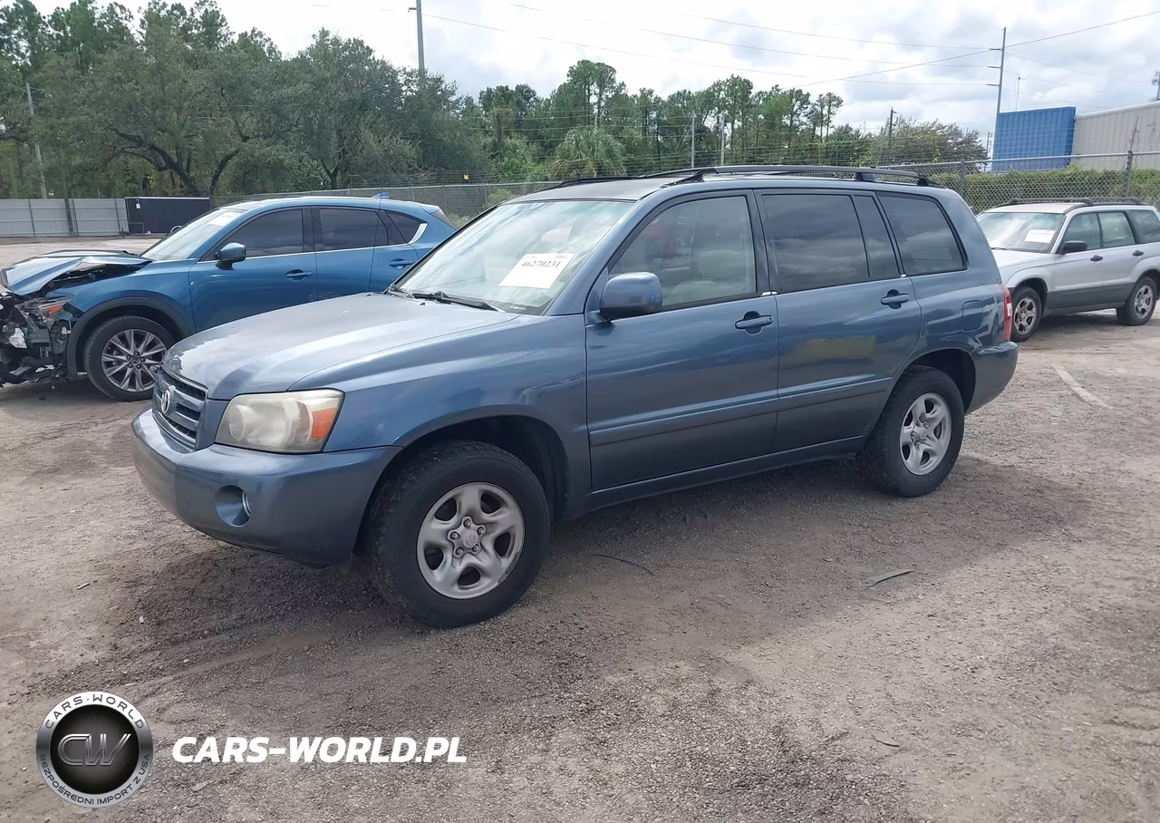2006 Toyota Highlander VIN:JTEGD21A260138343 - 2