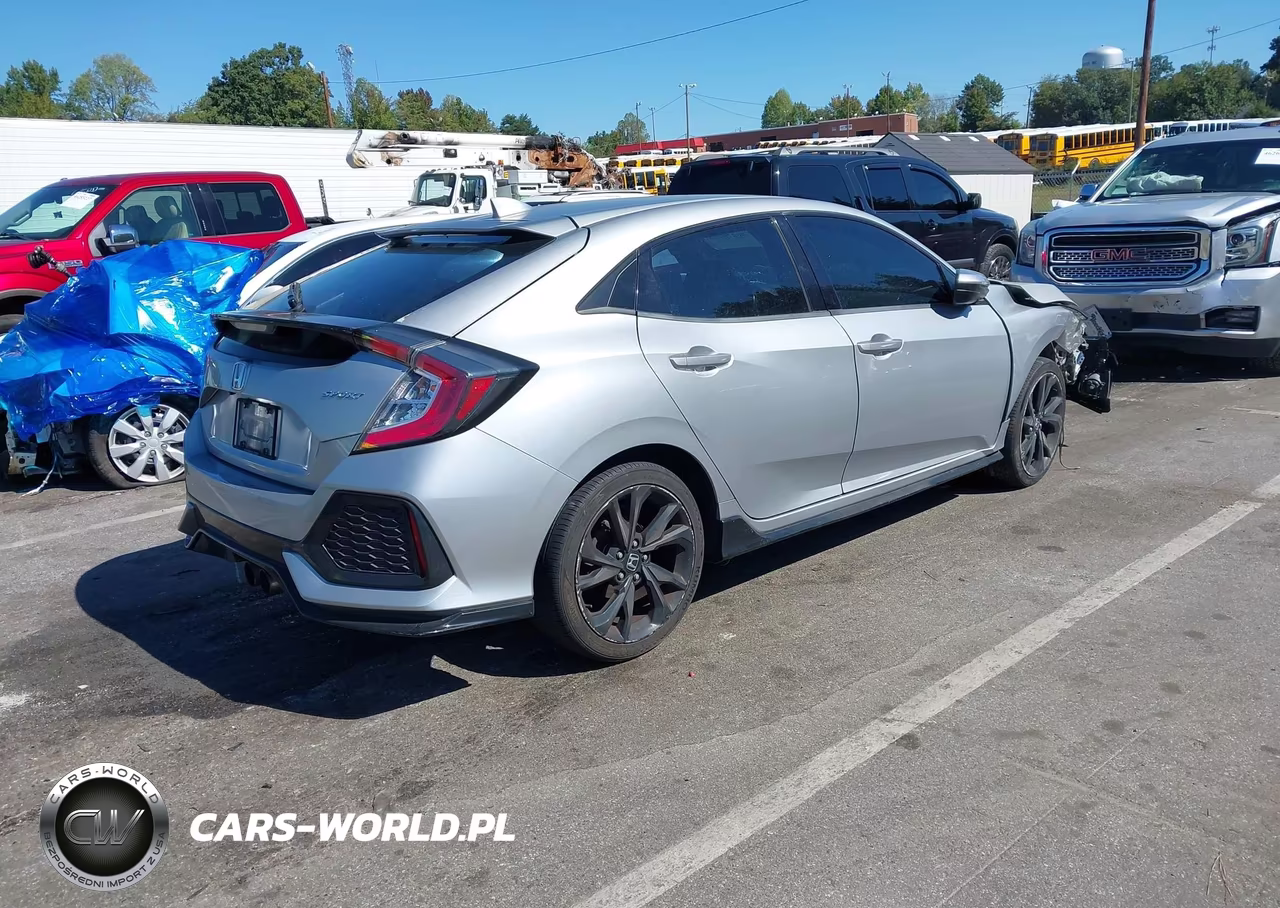 2017 Honda Civic Sport VIN:SHHFK7H42HU419631 - 4