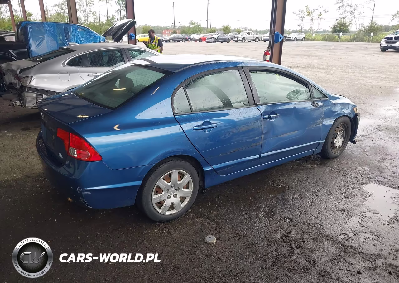 2008 Honda Civic Lx VIN:1HGFA16598L046258 - 4