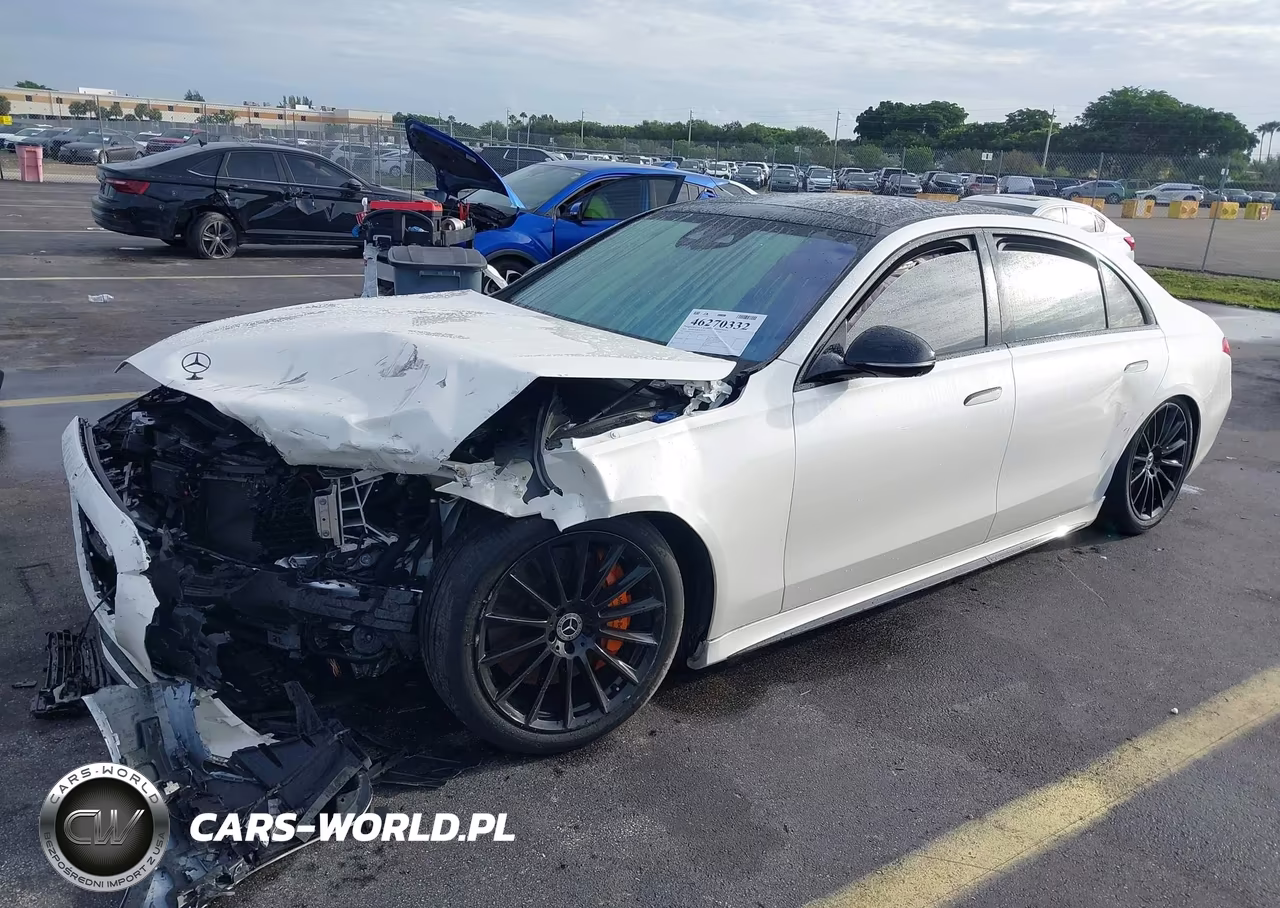 2022 Mercedes-Benz S 580 4Matic VIN:W1K6G7GB2NA101263 - 2