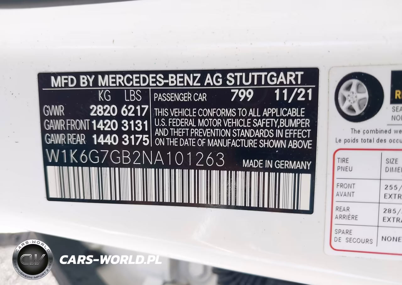 2022 Mercedes-Benz S 580 4Matic VIN:W1K6G7GB2NA101263 - 9