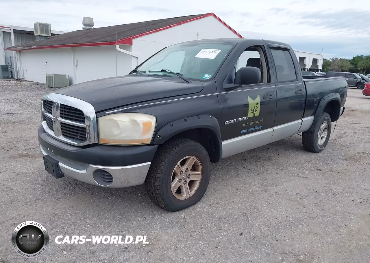 2006 Dodge Ram 1500 Slt-Trx4 Off Road-Sport VIN:1D7HU18N96J229847 - 2