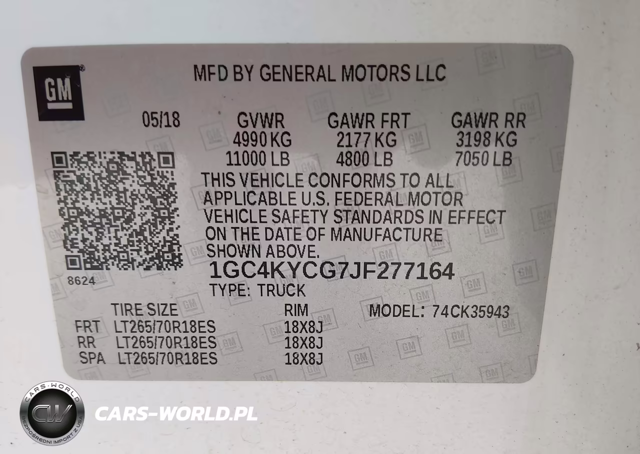 2018 Chevrolet Silverado 3500Hd Wt VIN:1GC4KYCG7JF277164 - 9