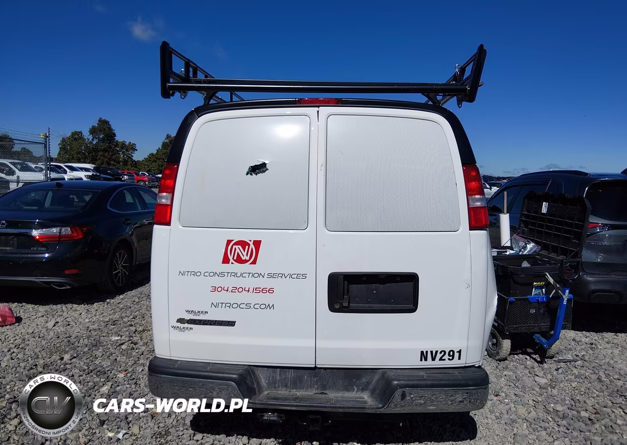 2025 Chevrolet Express Cargo Rwd 2500 Extended Wheelbase Wt VIN:1GCWGBF7XS1270226 - 16