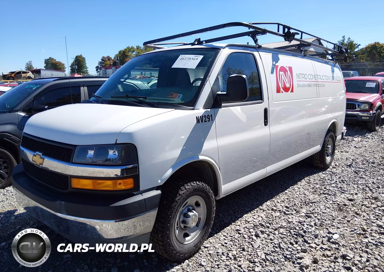 2025 Chevrolet Express Cargo Rwd 2500 Extended Wheelbase Wt VIN:1GCWGBF7XS1270226 - 2