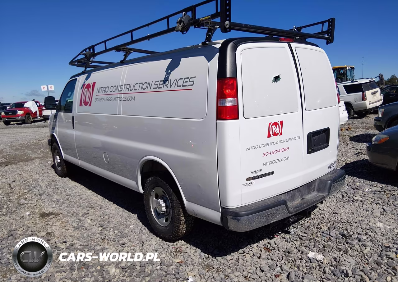 2025 Chevrolet Express Cargo Rwd 2500 Extended Wheelbase Wt VIN:1GCWGBF7XS1270226 - 3