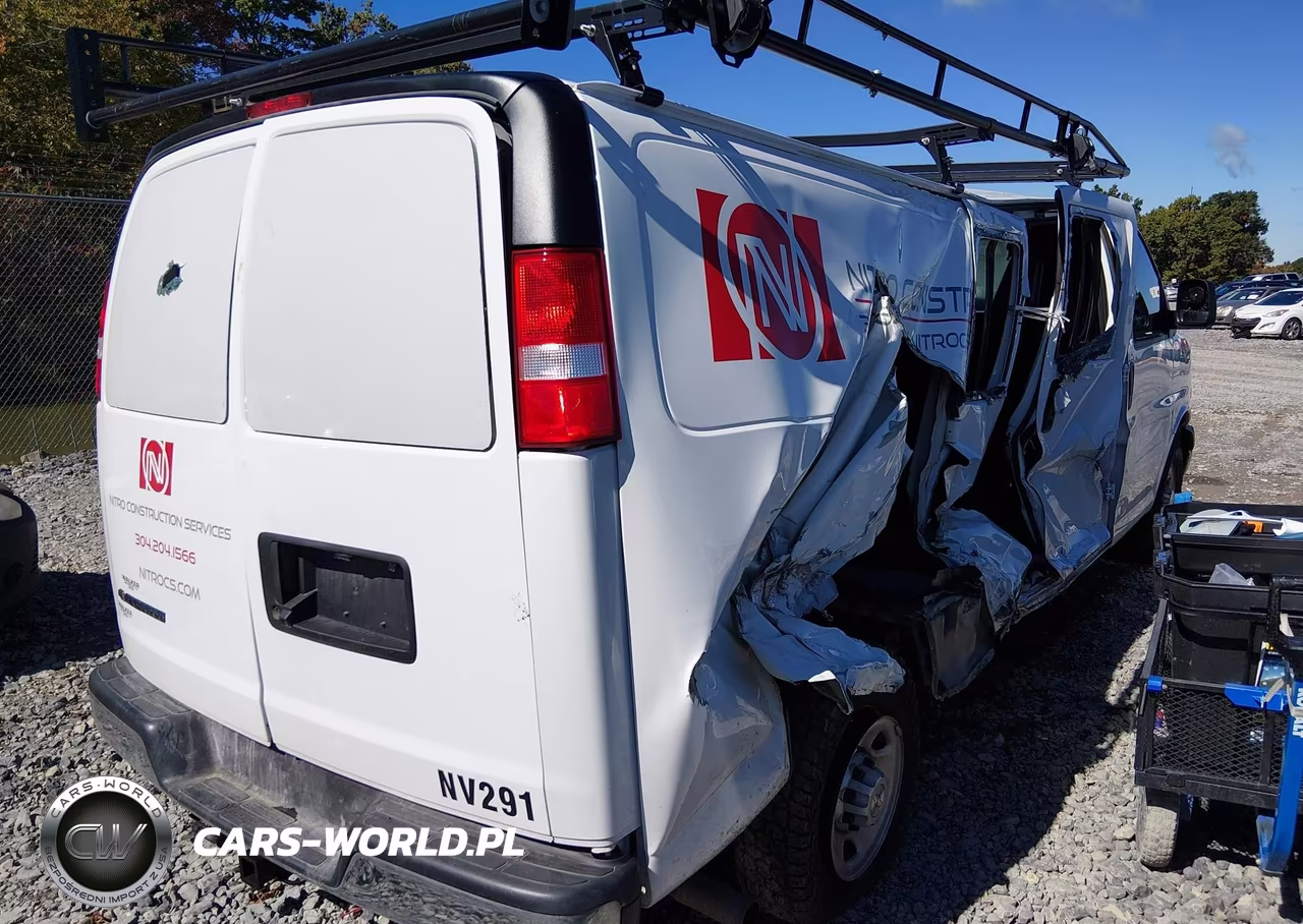 2025 Chevrolet Express Cargo Rwd 2500 Extended Wheelbase Wt VIN:1GCWGBF7XS1270226 - 4