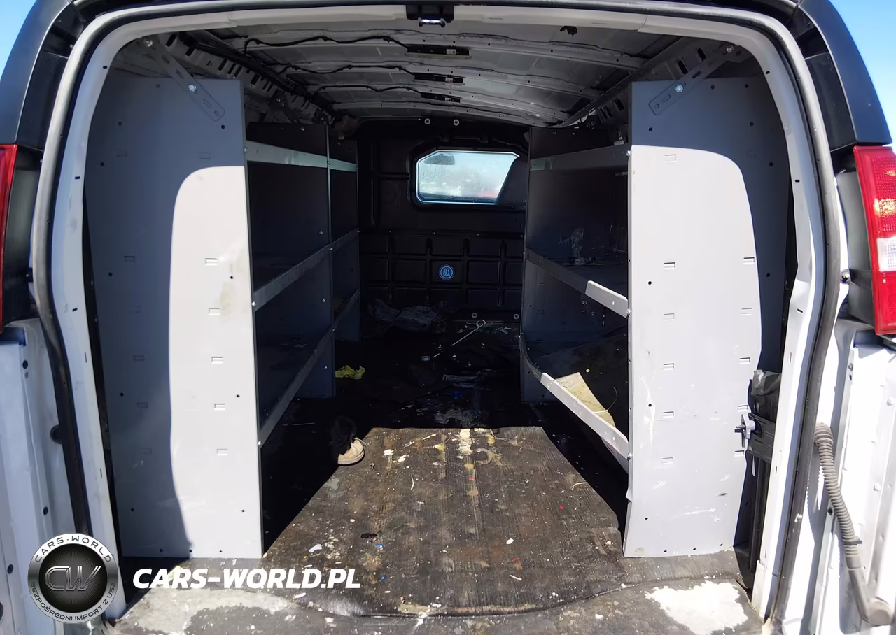 2025 Chevrolet Express Cargo Rwd 2500 Extended Wheelbase Wt VIN:1GCWGBF7XS1270226 - 8