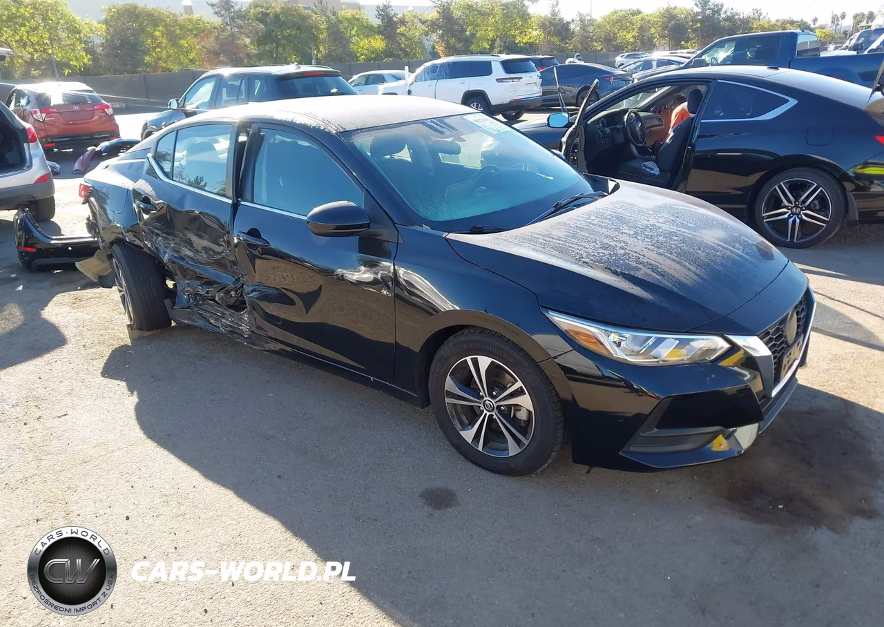 2022 Nissan Sentra Sv Xtronic Cvt VIN:3N1AB8CV6NY316703 - 1