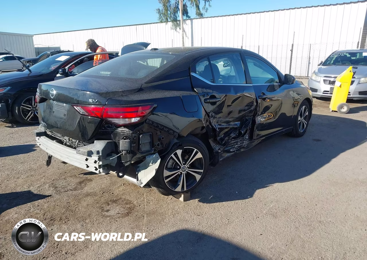 2022 Nissan Sentra Sv Xtronic Cvt VIN:3N1AB8CV6NY316703 - 4