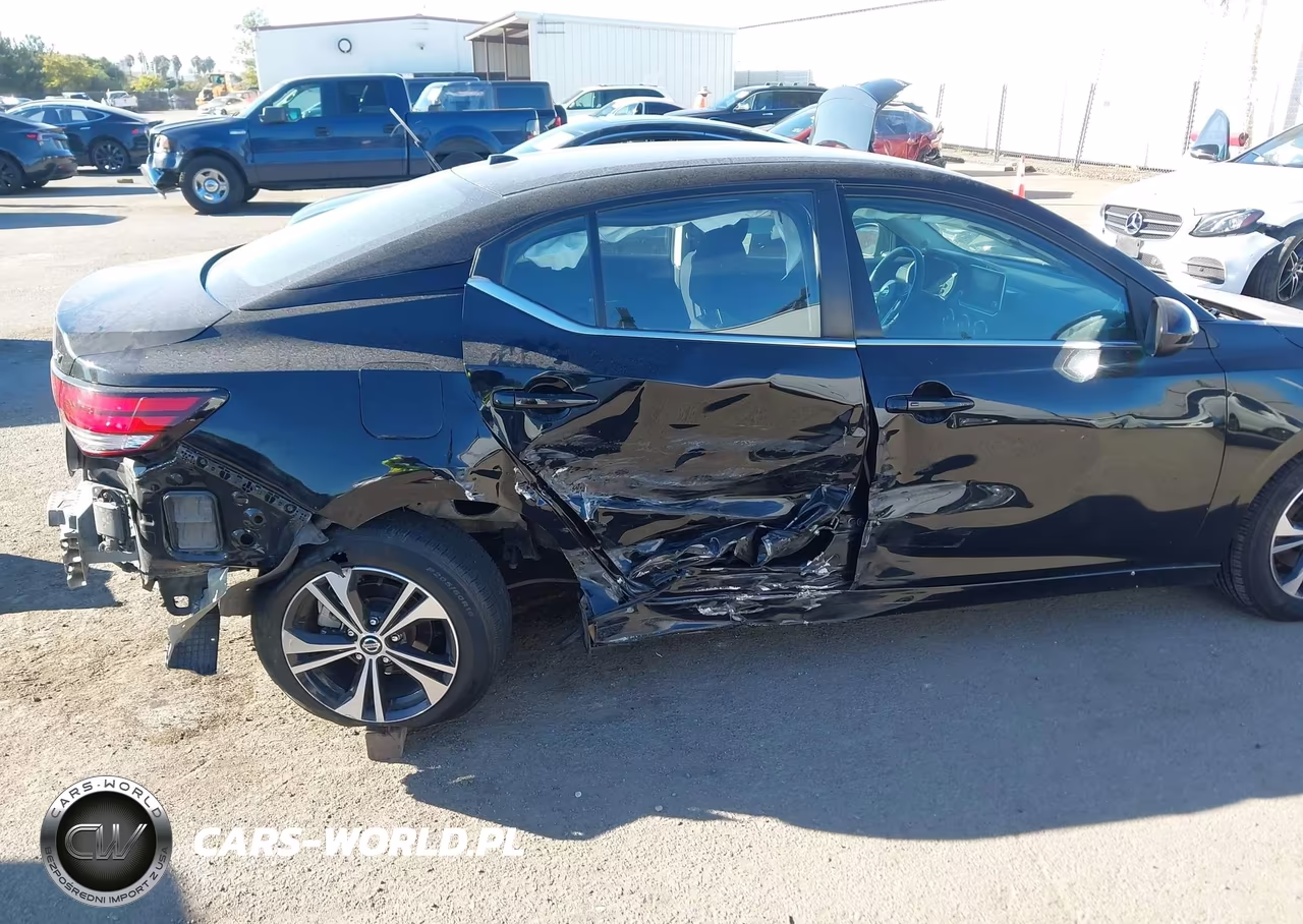 2022 Nissan Sentra Sv Xtronic Cvt VIN:3N1AB8CV6NY316703 - 6